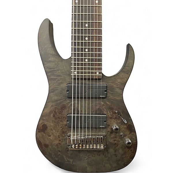 Used Ibanez RG9PB GRAY Solid Body Electric Guitar