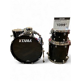 Used TAMA 3 Piece Starclassic BLACK Drum Kit