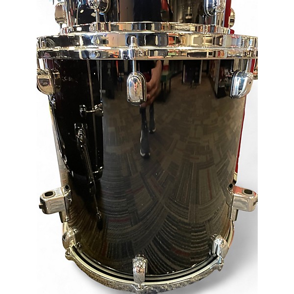 Used TAMA 3 Piece Starclassic BLACK Drum Kit