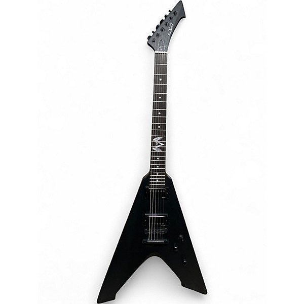 Used ESP LTD James Hetfield Vulture Black Solid Body Electric Guitar