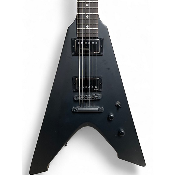 Used ESP LTD James Hetfield Vulture Black Solid Body Electric Guitar