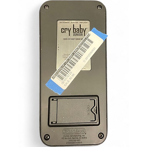 Used Dunlop CRY BABY JUNIOR Effect Pedal