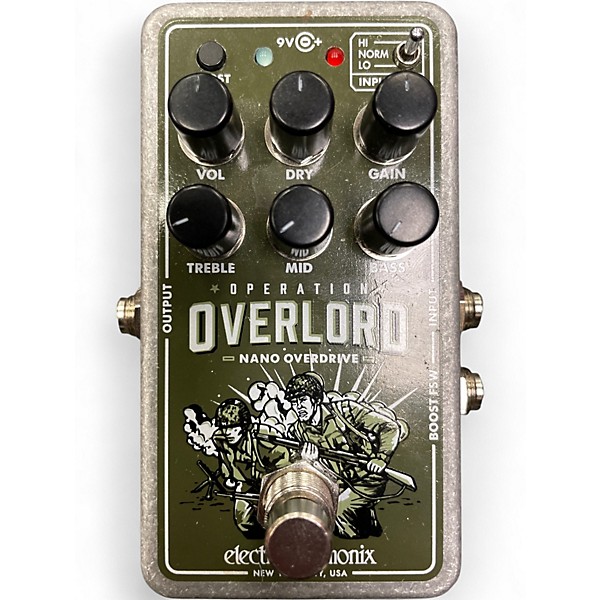 Used Electro-Harmonix operation overlord Effect Pedal