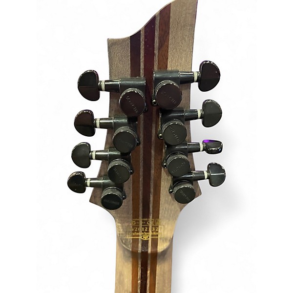 Used Schecter Guitar Research evil twin c8 Trans Black Solid Body Electric Guitar