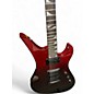 Used Schecter Guitar Research Avenger Standard Red to Black Fade Solid Body Electric Guitar thumbnail