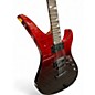 Used Schecter Guitar Research Avenger Standard Red to Black Fade Solid Body Electric Guitar