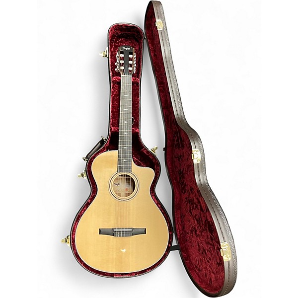 Used Taylor 312CEN Natural Classical Acoustic Electric Guitar