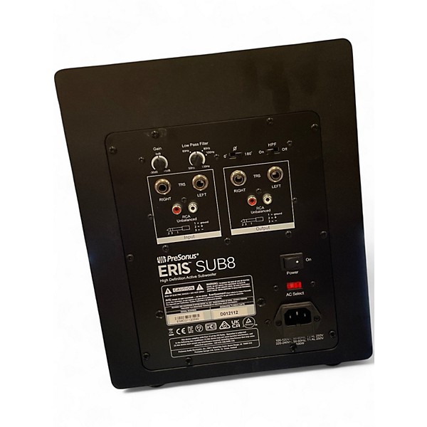 Used PreSonus Eris Sub 8 Subwoofer