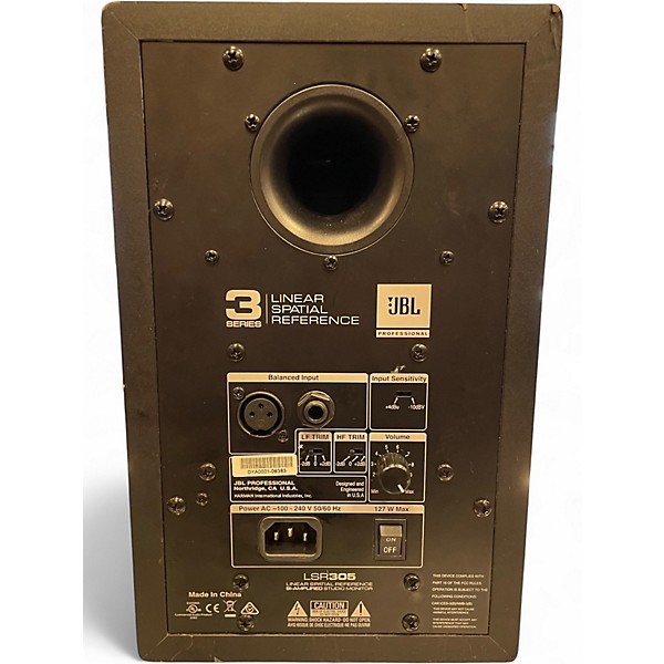 Used JBL LSR305 Pair Powered Monitor