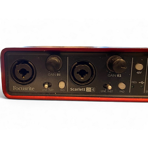 Used Focusrite Scarlett 2i4 Gen 2 Audio Interface