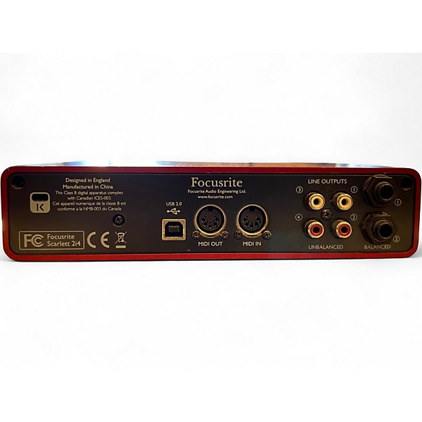 Used Focusrite Scarlett 2i4 Gen 2 Audio Interface