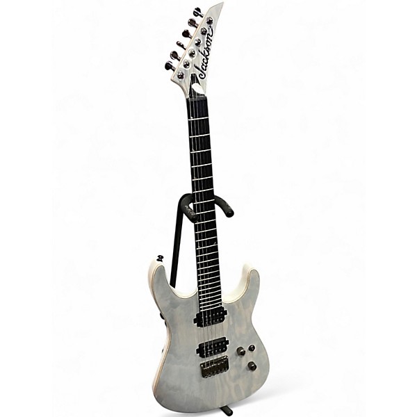 Used Jackson SL2a Pro Series Soloist white Solid Body Electric Guitar