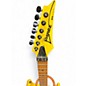 Used Ibanez RG350M Yellow Solid Body Electric Guitar
