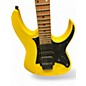 Used Ibanez RG350M Yellow Solid Body Electric Guitar