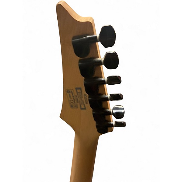 Used Ibanez RG350M Yellow Solid Body Electric Guitar