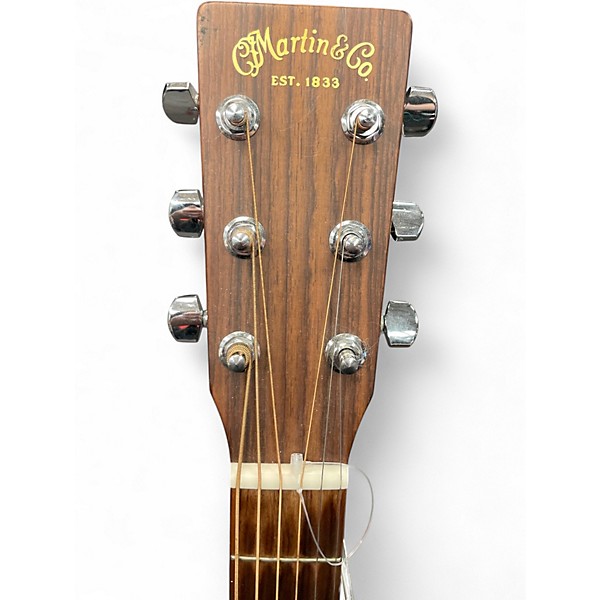 Used Martin DM Mahogany Natural Acoustic Guitar