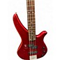 Used Yamaha RBX170 Candy Apple Red Metallic Electric Bass Guitar