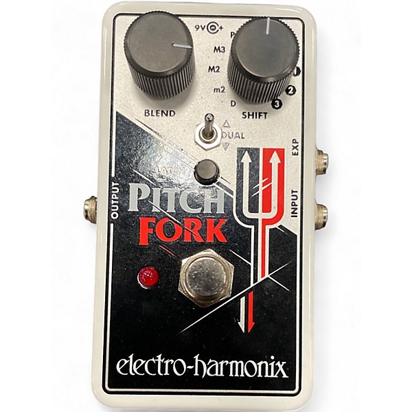 Used Electro-Harmonix Pitch Fork Polyphonic Pitch Shifting Effect Pedal