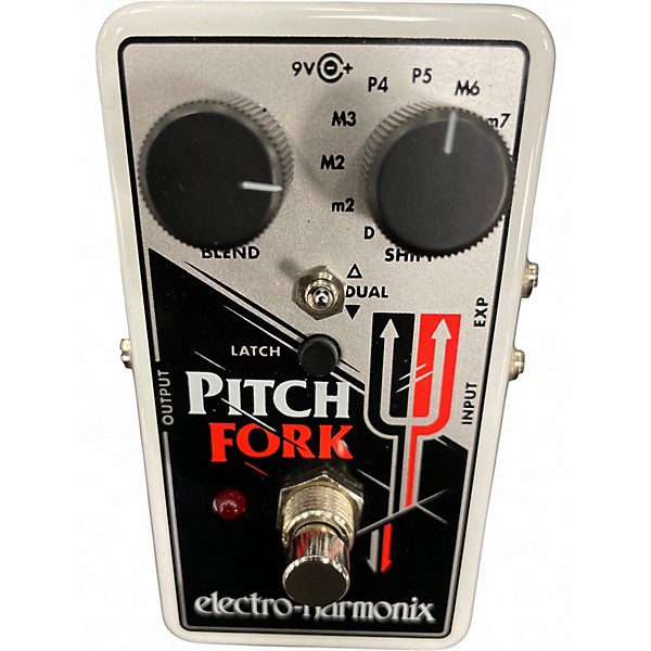 Used Electro-Harmonix Pitch Fork Polyphonic Pitch Shifting Effect Pedal