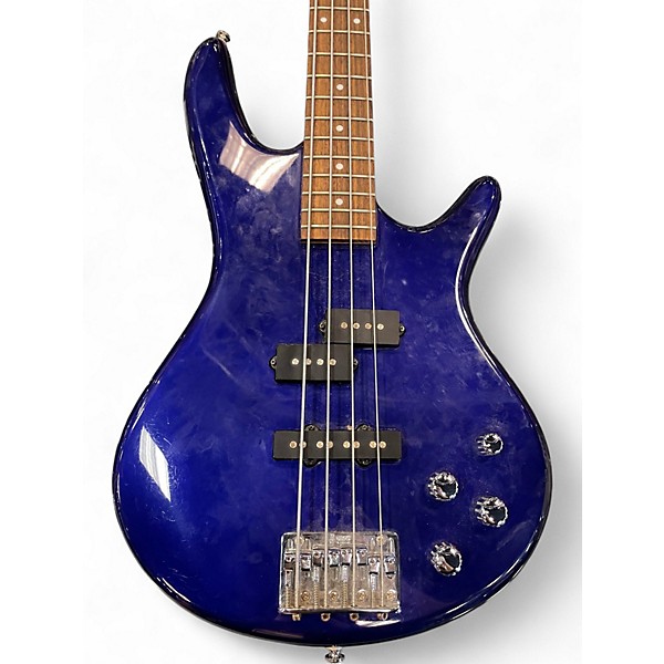 Used Ibanez GSR200 Blue Electric Bass Guitar