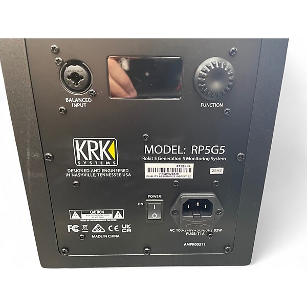 Used KRK RP5G5 PAIR Powered Monitor