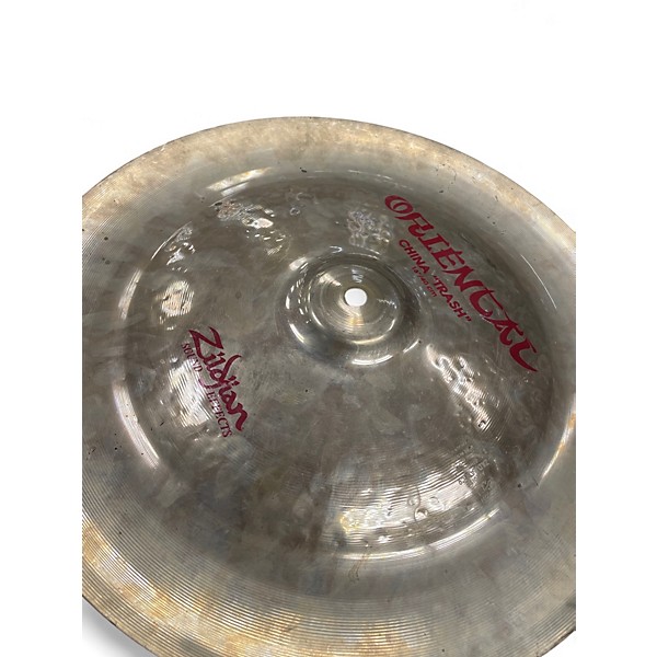 Used Zildjian 16in Oriental China Trash Cymbal