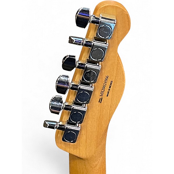 Used Fender Player Telecaster Left Handed Black Solid Body Electric Guitar