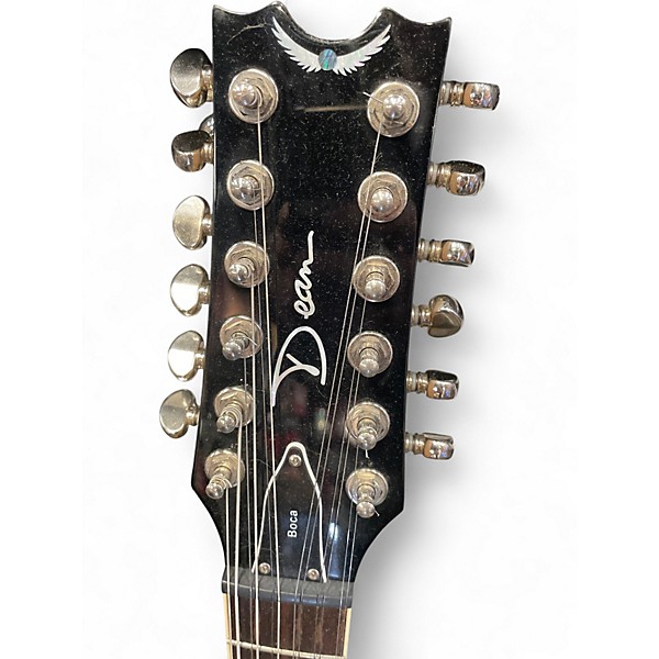 Used Dean Boca 12 Sunburst Solid Body Electric Guitar