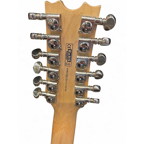 Used Dean Boca 12 Sunburst Solid Body Electric Guitar