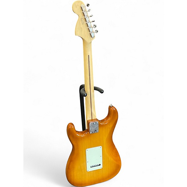 Used Fender American Performer Stratocaster SSS Honey Burst Solid Body Electric Guitar