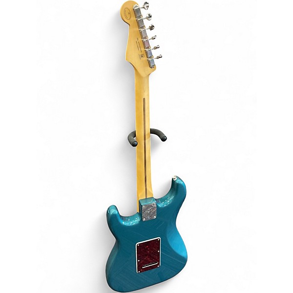 Used Fender Mexican Standard Stratocaster Ocean Turquoise Solid Body Electric Guitar