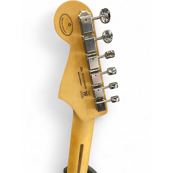 Used Fender Mexican Standard Stratocaster Ocean Turquoise Solid Body Electric Guitar