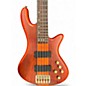 Used Schecter Guitar Research Stiletto Studio 5 String Honey Satin Electric Bass Guitar