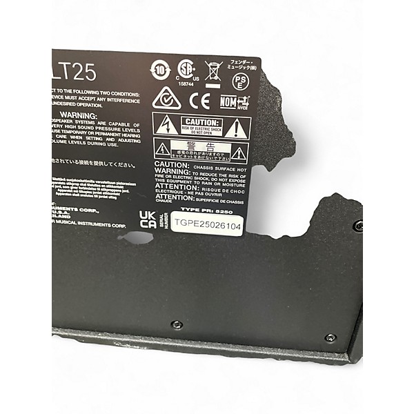 Used Fender Mustang LT25 25W 1x8 Guitar Combo Amp