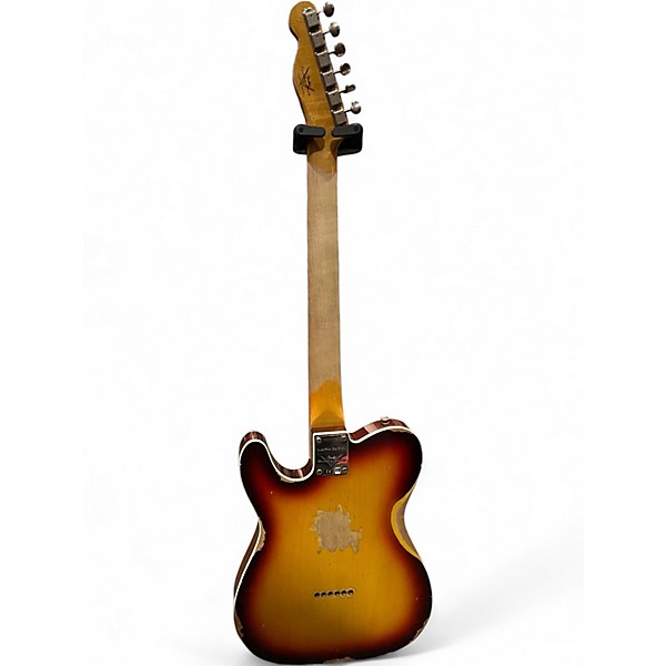 Used Fender LTD ED 60 TELECASTER HVY RELIC 3 Color Sunburst Solid Body Electric Guitar