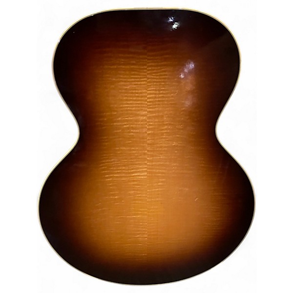 Used Gibson Custom Shop Historic 1952 J185 3 Color Sunburst Acoustic Electric Guitar