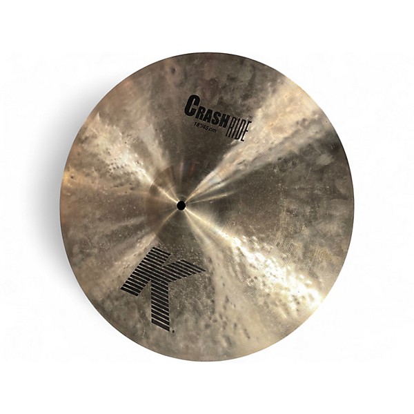 Used Zildjian 18in K Crash Ride Cymbal