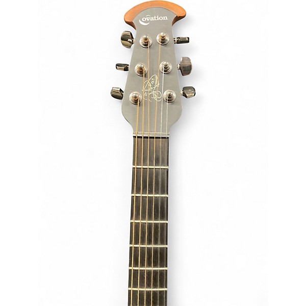 Used Ovation DJ Ashba Demented Purple Acoustic Guitar