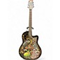 Used Ovation Dj Ashba Boneyard artist signature limited Dja34 Dem Black and Green Acoustic Guitar thumbnail