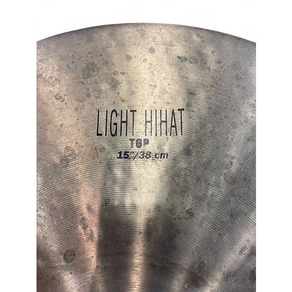 Used Zildjian 15in K Hi Hat Top Cymbal