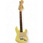 Used Squier Affinity Stratocaster yellow Solid Body Electric Guitar thumbnail