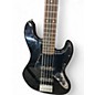 Used Squier Affinity Jazz Bass Black Electric Bass Guitar