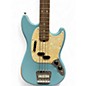 Used 2018 Fender JMJ Road Worn Mustang Bass Daphne Blue Electric Bass Guitar