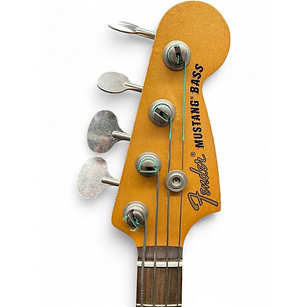 Used 2018 Fender JMJ Road Worn Mustang Bass Daphne Blue Electric Bass Guitar