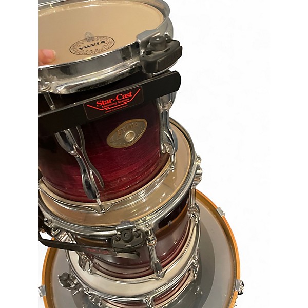 Used TAMA 5 Piece Rockstar RED BLACK BURST Drum Kit