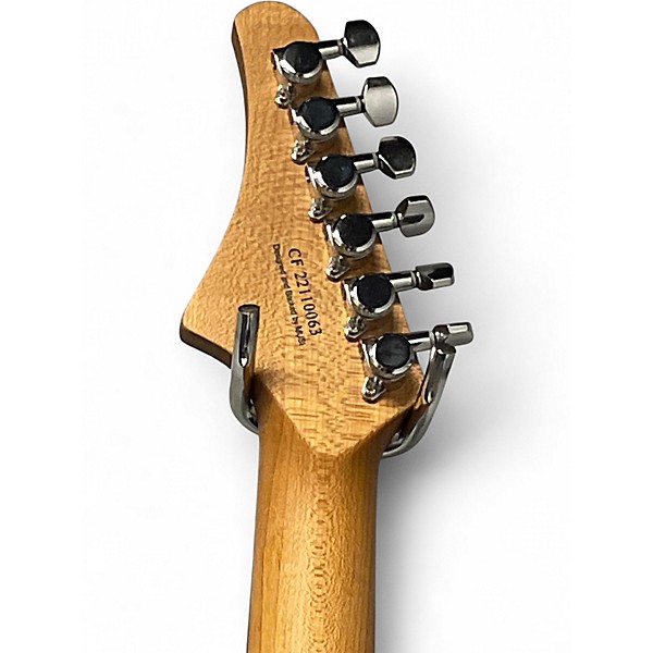 Used 2020s Musi CAPRICORN Green Solid Body Electric Guitar