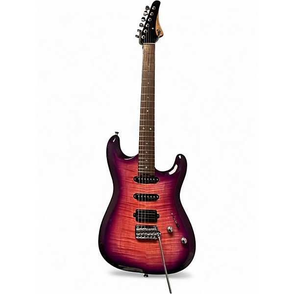 Used 2020s Musi CAPRICORN Blue Burst Solid Body Electric Guitar