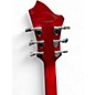 Used Hagstrom Viking  Wild Cherry Transparent Hollow Body Electric Guitar