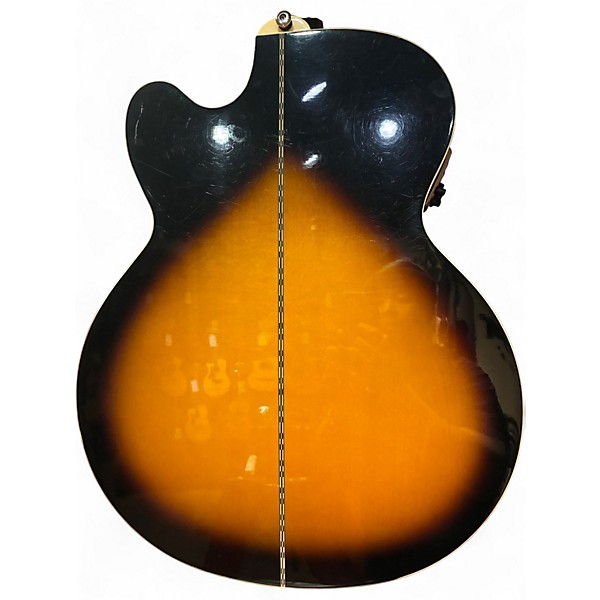 Used Epiphone EJ200SCE Vintage Sunburst Acoustic Electric Guitar