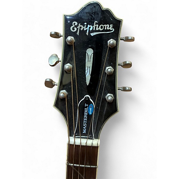 Used Epiphone DR500MCE Masterbuilt Vintage Sunburst Acoustic Electric Guitar